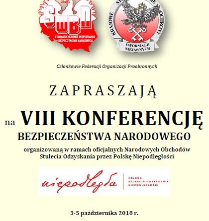 VIII Konferencja Bezpieczeństwa Narodowego