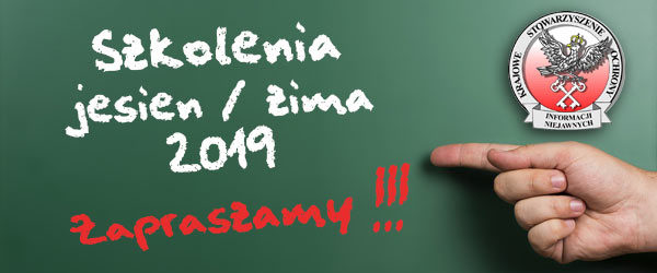 Oferta szkoleń, kursów i warsztatów na jesień i zimę 2019