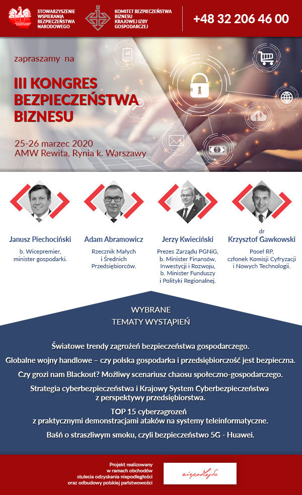 III Kongres Bezpieczeństwa Biznesu