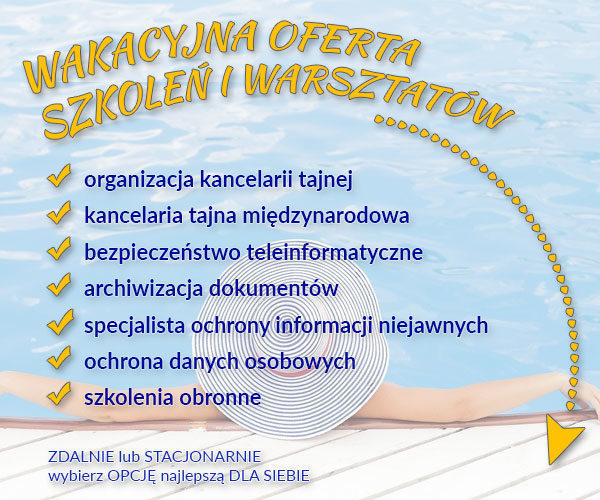 Wakacyjna oferta szkoleń i warsztatów