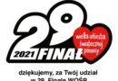 Podziękowanie za 29. Finał WOŚP