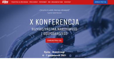 Konferencja Bezpieczeństwa Narodowego i Gospodarczego jest odwołana Konferencja Bezpieczeństwa Narodowego i Gospodarczego jest odwołana