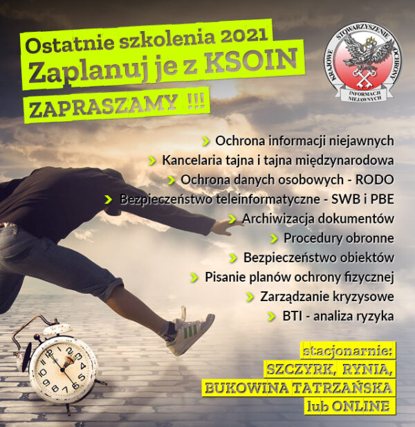 Szkolenia KSION 2021