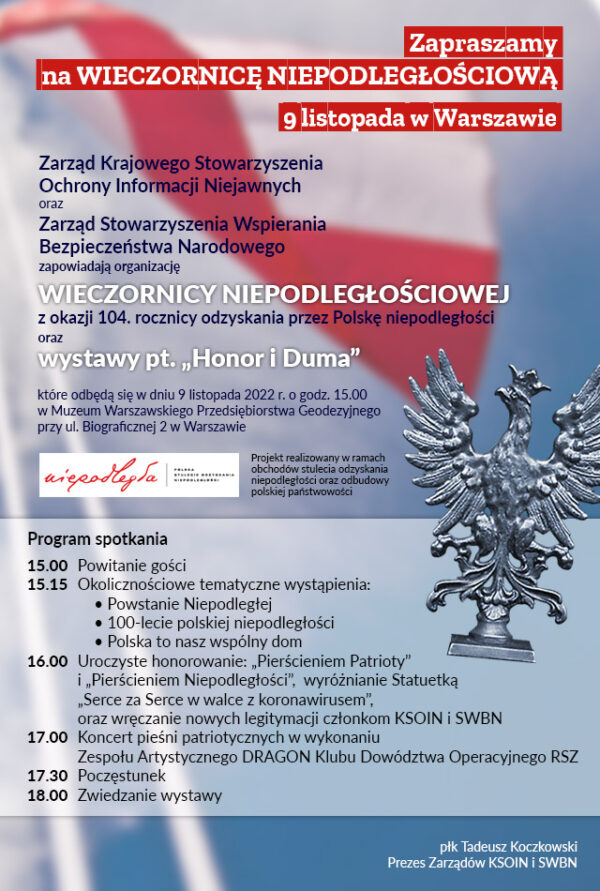 wieczernica niepodległościowa