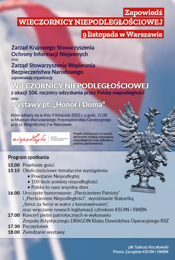 wieczernica niepodległościowa
