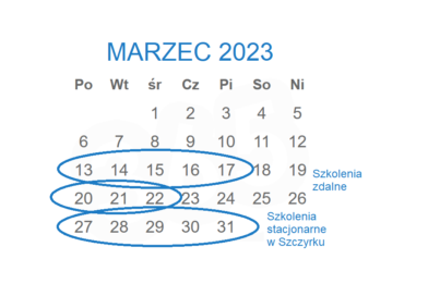 Oferta szkoleniowa KSOIN w marcu