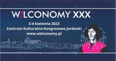 Zapraszamy na XXX Welconomy Forum in Toruń 3-4 kwietnia 2023 Zapraszamy na XXX Welconomy Forum in Toruń 3-4 kwietnia 2023