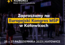 Zapraszamy na 13. Europejski Kongres Małych i Średnich Przedsiębiorstw