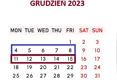 Zapraszamy na szkolenia zdalne w grudniu