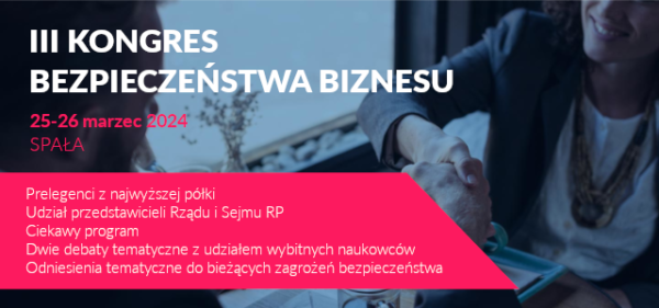 III Kongres Bezpieczeństwa Biznesu