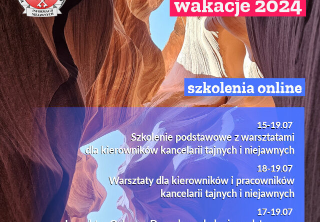 Szkoleni z KSOIN - wakacje 2024