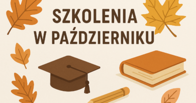 Zapraszamy na szkolenia zdalne w październiku