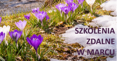 Zapraszamy na zdalne szkolenia w marcu