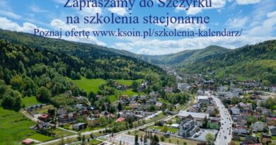 Zapraszamy na szkolenia stacjonarne do Szczyrku