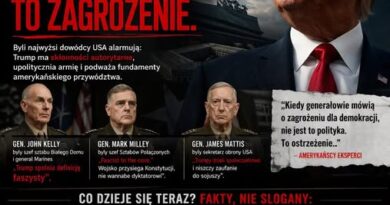 To nie jest już kontrowersja. To jest ostrzeżenie.