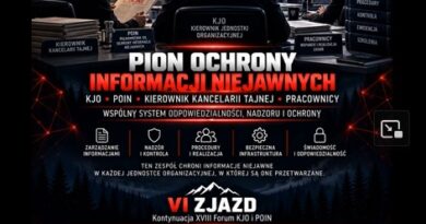 BEZPIECZEŃSTWO INFORMACJI TO ODPOWIEDZIALNOŚĆ ZA PAŃSTWO.